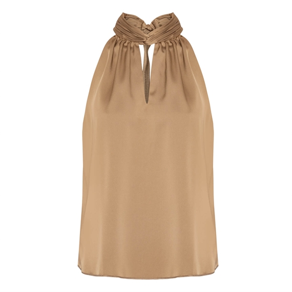  Karmamia Ava Top, Hammered Camel