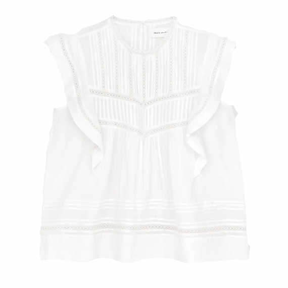 Skall Studio Mirabelle Top, Optic White 