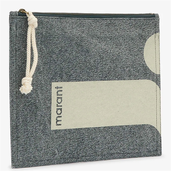 Isabel Marant Netia Pouch, Faded Black