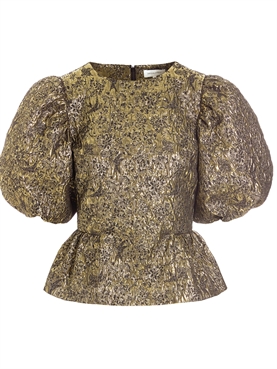 Dea Kudibal Thrimine Bluse, Black/Gold