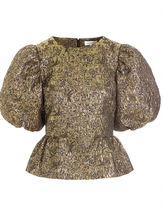 Dea Kudibal Thrimine Bluse, Black/Gold