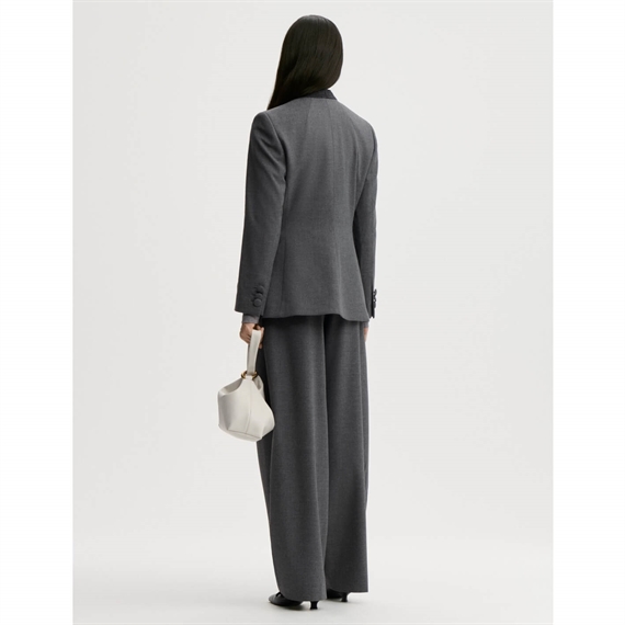 By Malene Birger Povilanna Bukser, Dark Grey Melange