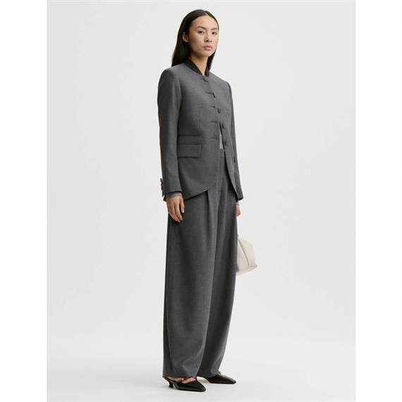 By Malene Birger Povilanna Bukser, Dark Grey Melange