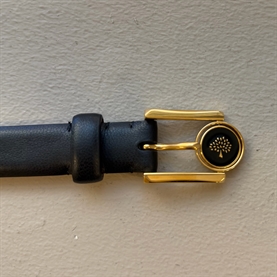 Mulberry Logo Spinning Belt Black