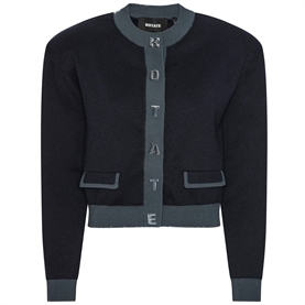 Rotate Firm Knit Cardigan, Sky Captain