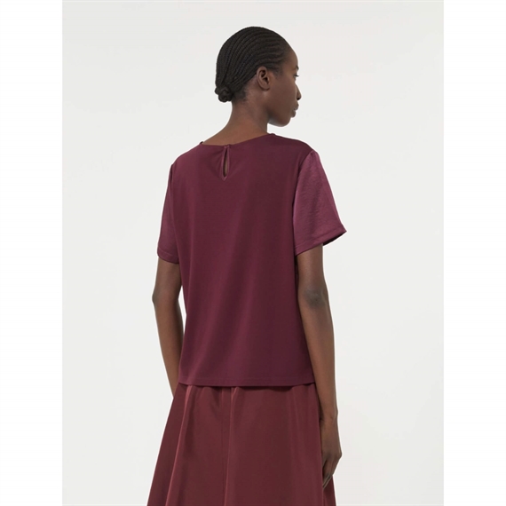 Weekend Max Mara WKDZONA T-shirt, Bordeaux