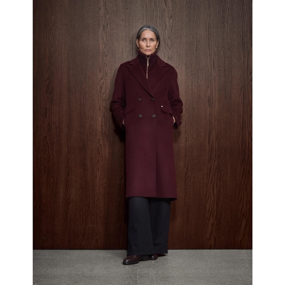 Mos Mosh Alva Loisa Mock Neck Jakke, Port Royale