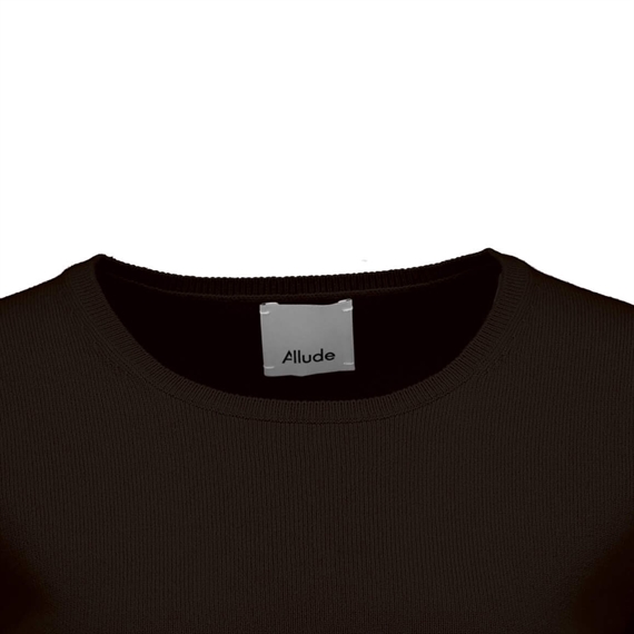 Allude Cashmere Pullover, Dark Brown