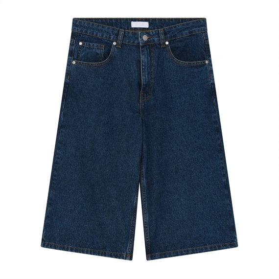 2NDDAY Rilyn Corsica Blue Denim Shorts, Intense Blue