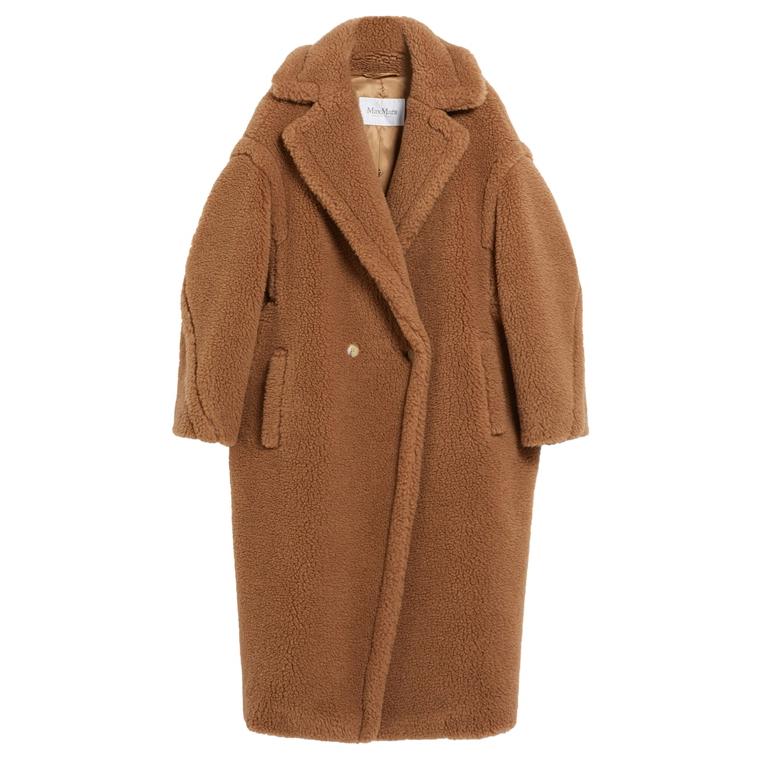 Max Mara 3TEDDY Icon Jakke, Camel