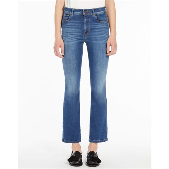 Weekend Max Mara RAPALLO Cropped Jeans, Navy