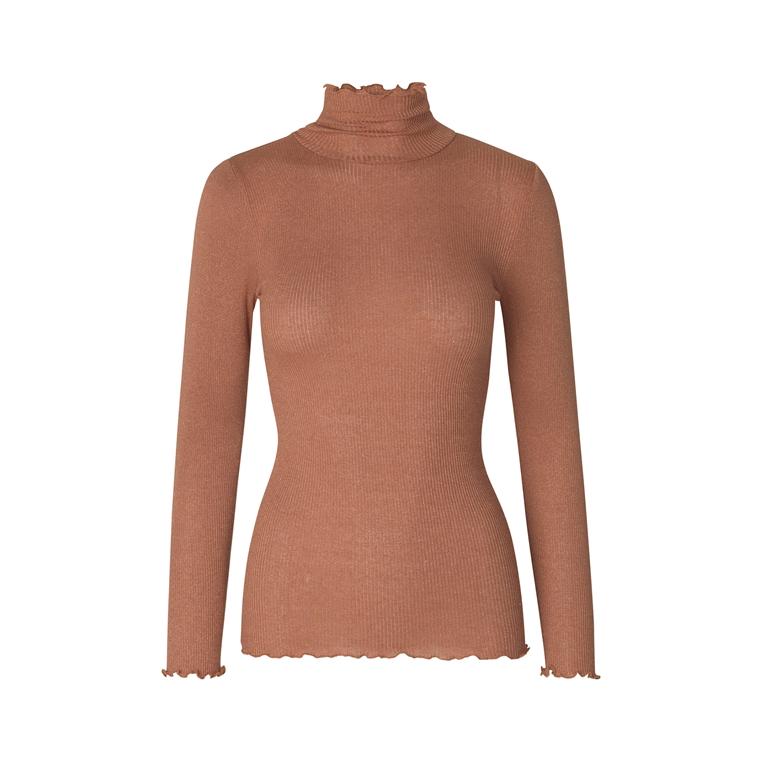 Rosemunde Silk Turtleneck Copper 4550-1377