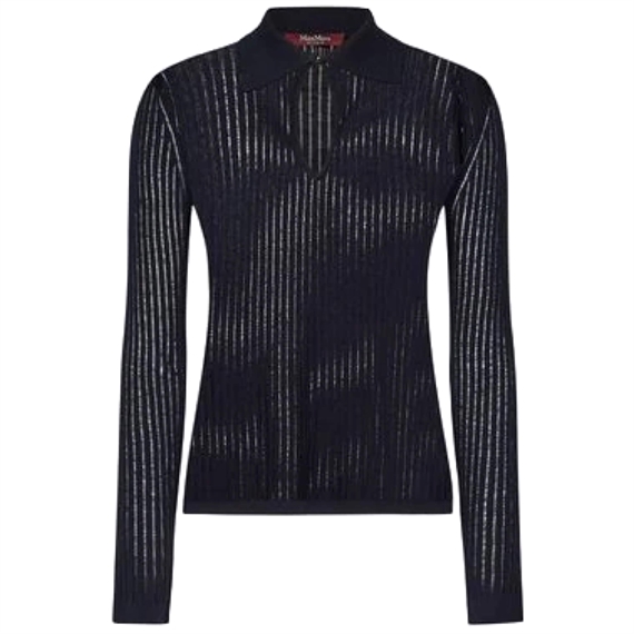 Max Mara Studio Egrege Bluse, Sort