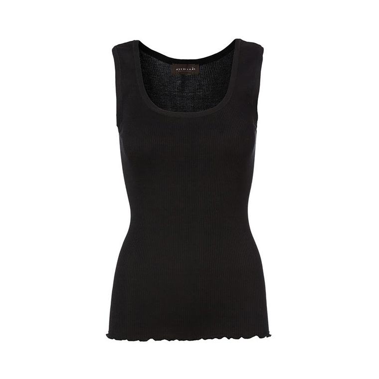 Rosemunde top - 5199 black silk top 