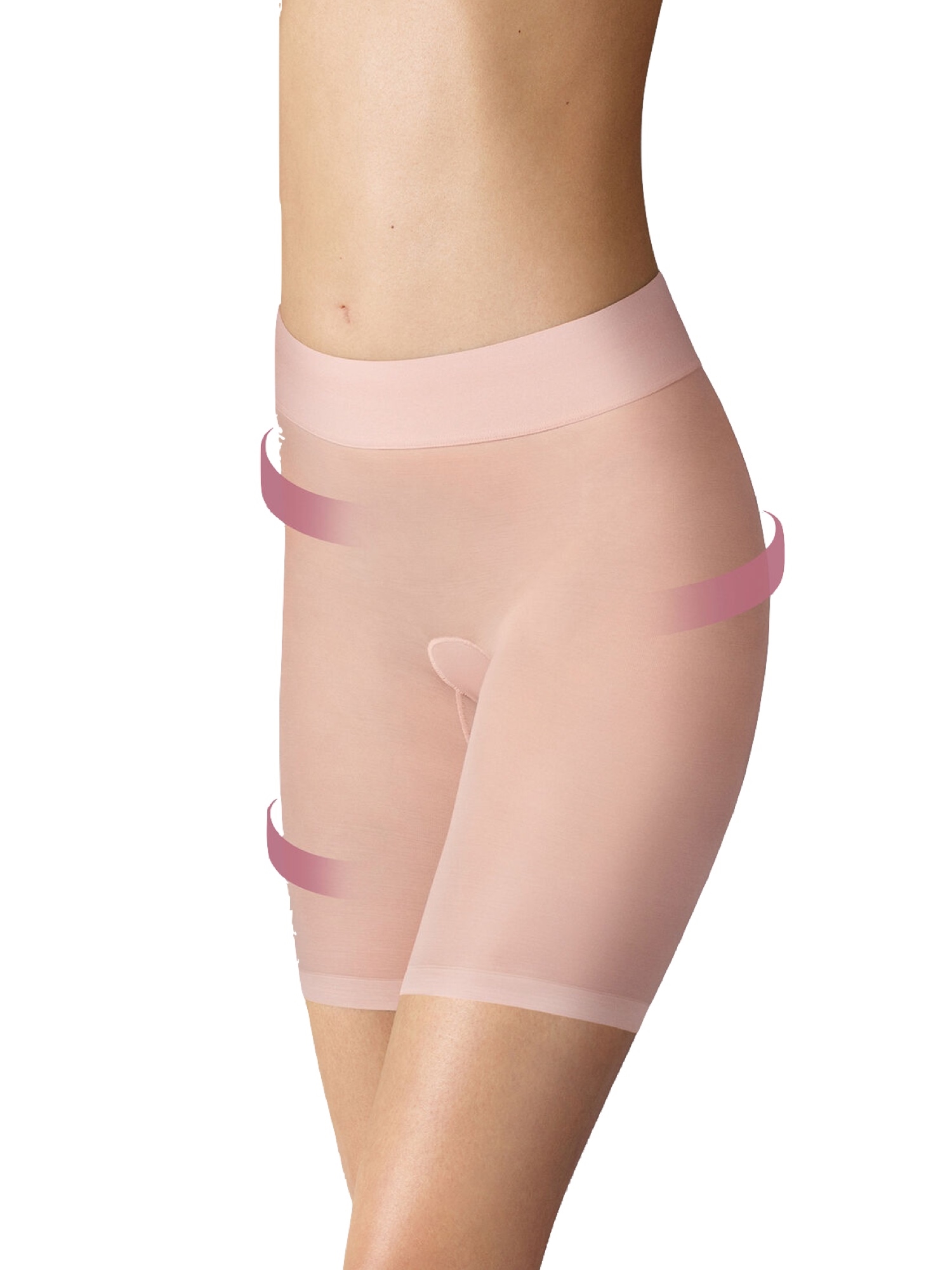 jubilæum Spytte bue Sheer Touch Control Shorts, Rosepowder I Wolford - Shop nu