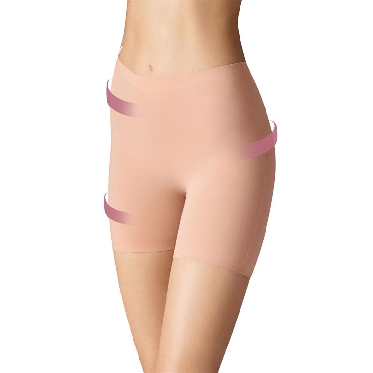Wolford Shape and Control Shorts, Rose Tan