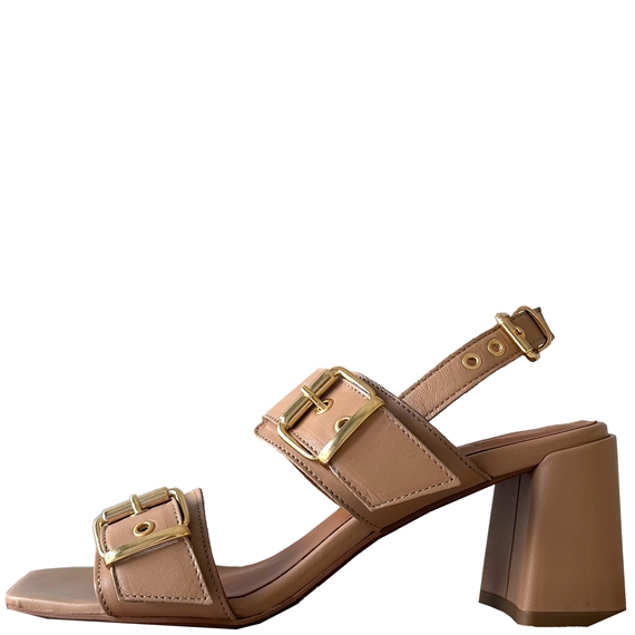 Billi Bi Slingbacks A8371, Beige Nappa