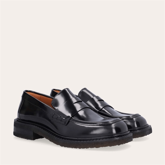 Billi Bi A9024 Loafers, Sort 