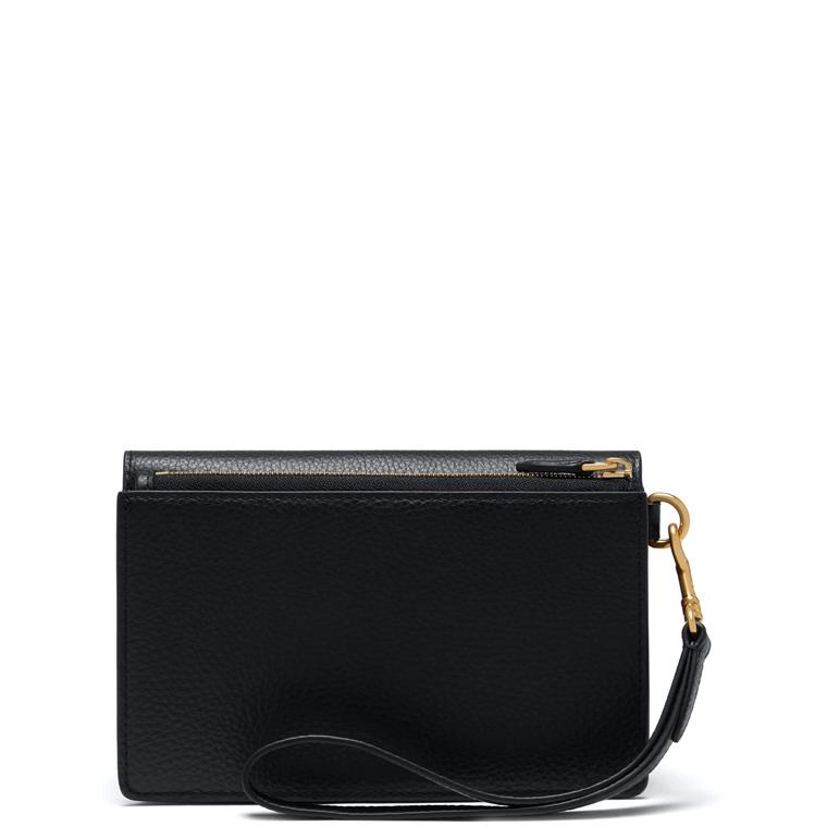 Mulberry Amberley Phone Clutch Black - RL5721-013A100