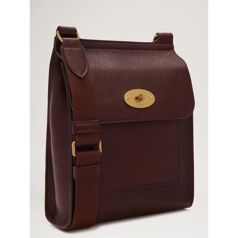 Mulberry Antony Oxblood Natural Grain Leather