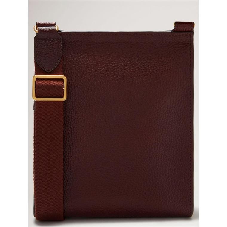 Mulberry Small Antony Oxblood Natural Grain