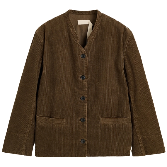 Aiayu Angela Jacket Corduroy, Bark