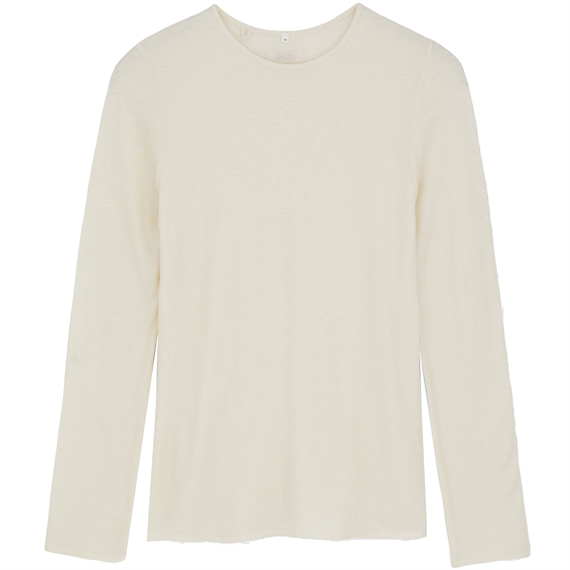 Aiayu Gentle Long Sleeve Bluse, Pure Ecru