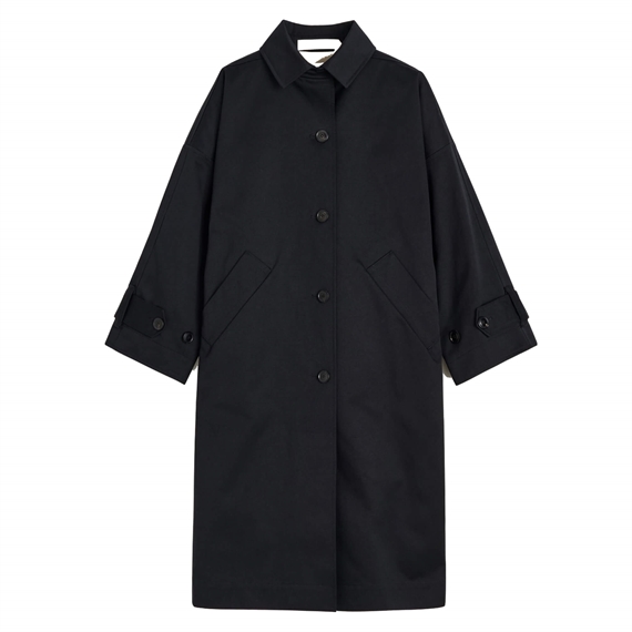 Aiayu Jo Twill Jakke, Black Navy