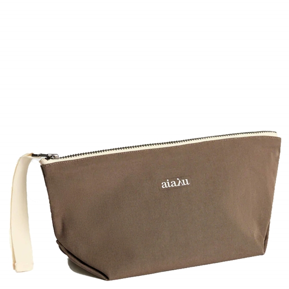Aiayu Mini Heavy Poplin Pouch, Earth