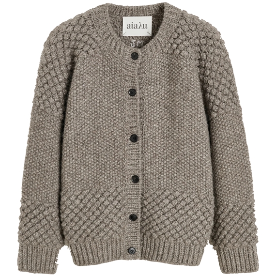 Aiayu Sierra Cardigan, Pure Grey