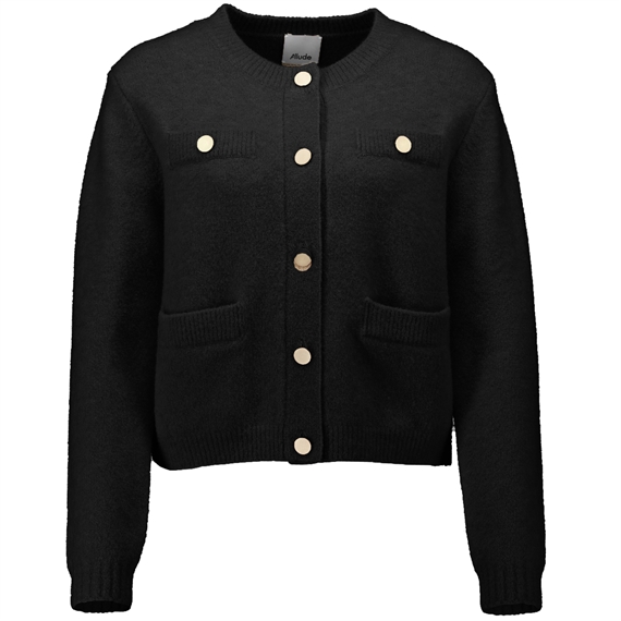 Allude Cashmere Cardigan, Sort
