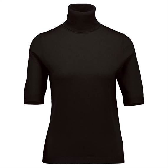 Allude Kortærmet Turtleneck Pullover, Brun