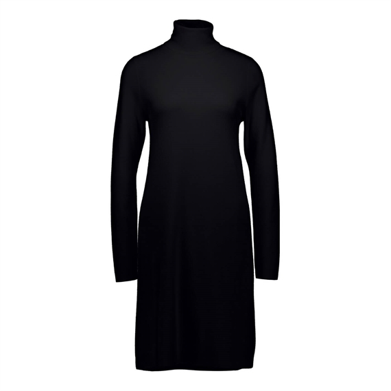 Allude Turtleneck Kjole, Sort