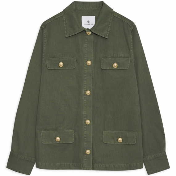 Anine Bing Corey Jakke, Army Green