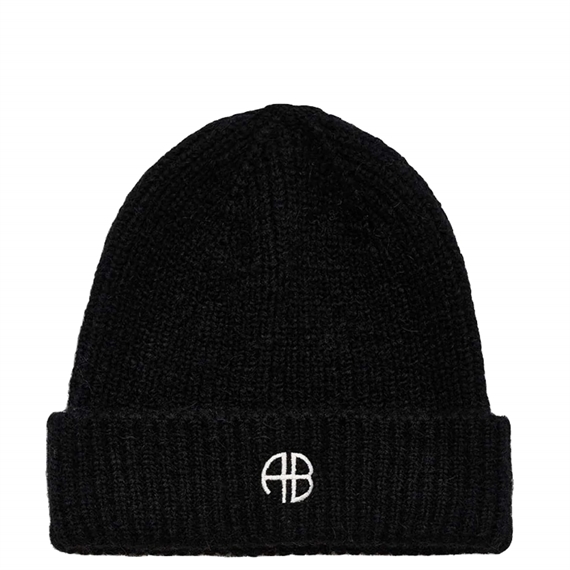 Anine Bing Elia Beanie, Sort 