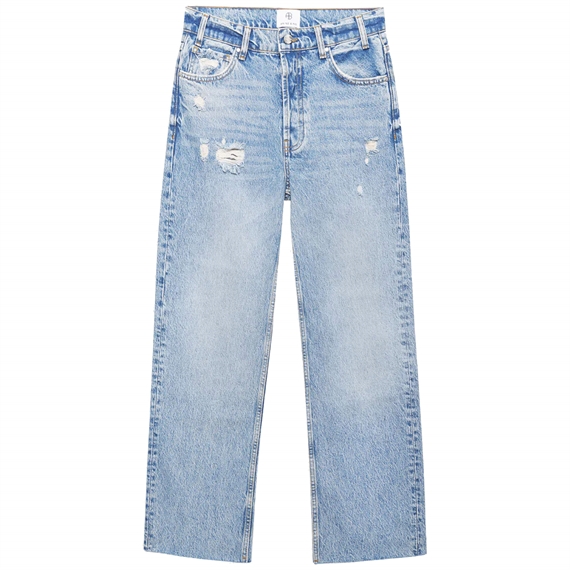 Anine Bing Gavin Jeans, Washed Blue