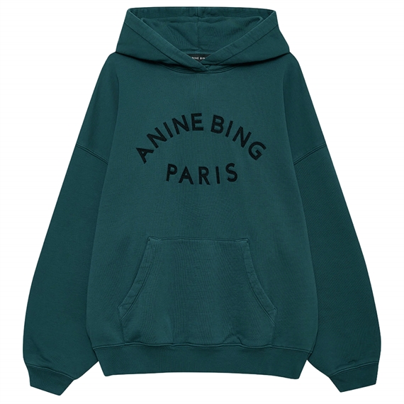 Anine Bing Harvey Paris Sweatshirt, Dark Teal