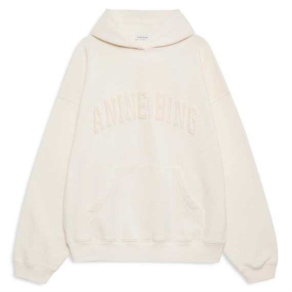 Anine Bing Harvey Sweatshirt, Washed Cream