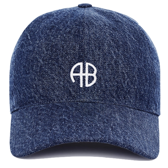 Anine Bing Jeremy Baseball Cap, Clean Indigo