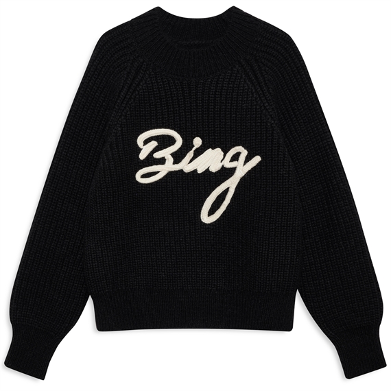 Anine Bing Kendrick Strik, Sort 