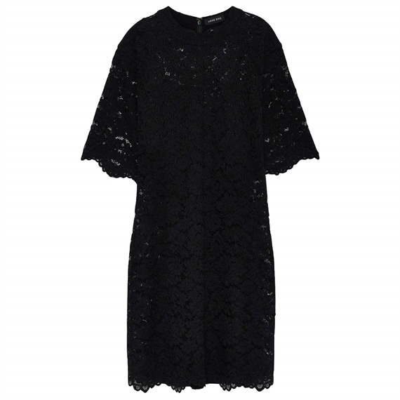 Anine Bing Leonor Kjole, Black Lace