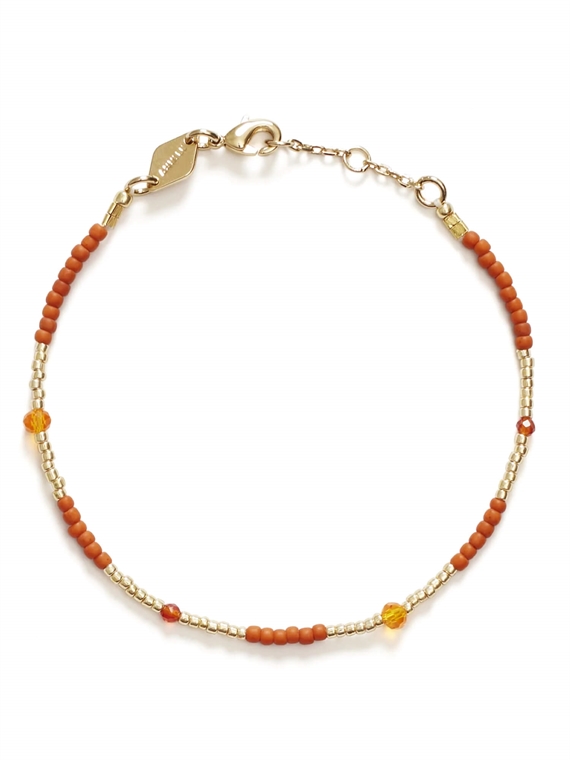 Anni Lu Clemence Armbånd, Caramel
