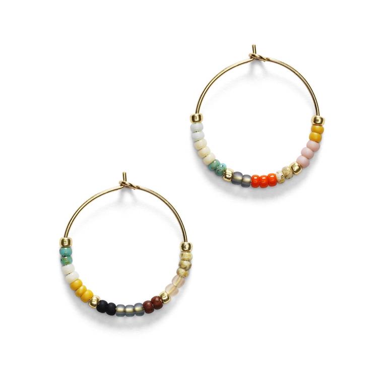 Anni Lu Shelly Eldorado Hoops, Gold 