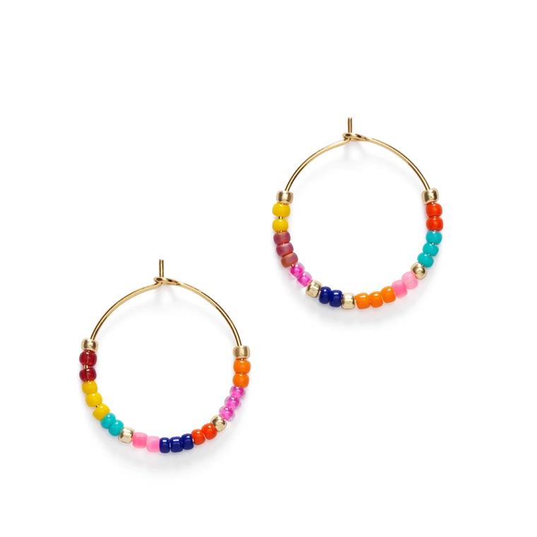 Anni Lu Sunny Eldorado Hoops, Guld  