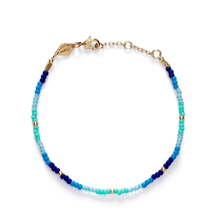 Anni Lu Tie-Dye Armbånd, Blue Crush 