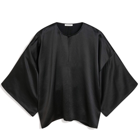 By Malene Birger Cicie Bluse, Black