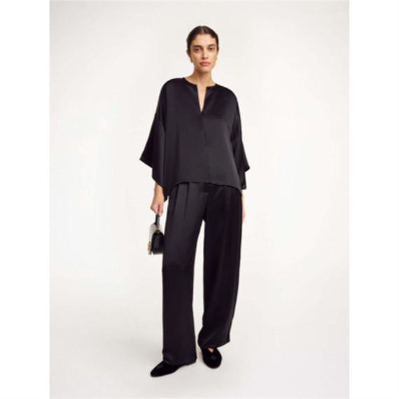 By Malene Birger Cicie Bluse, Black