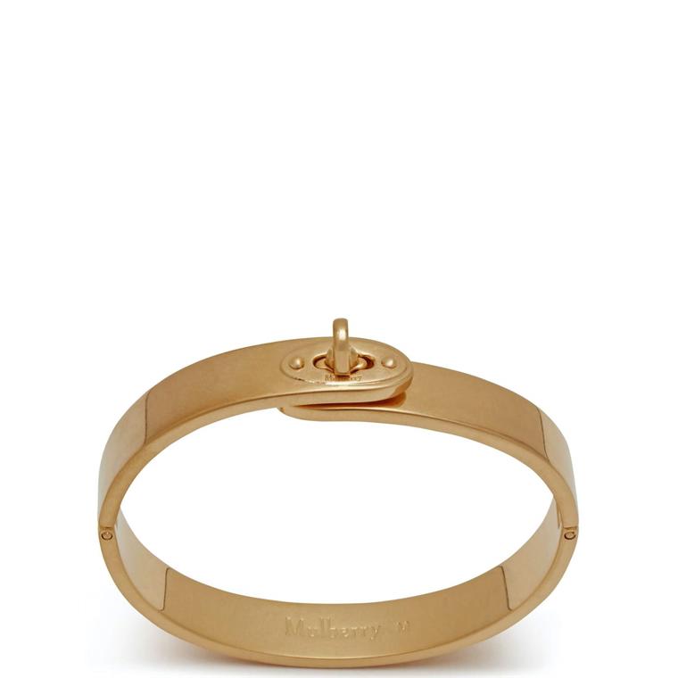 Mulberry Armbånd - Bays Metal Slim Bracelet Gold Antique - qb2172/000n188