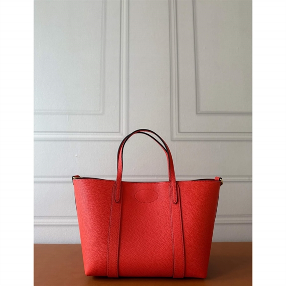 Mulberry Mini Bayswater Tote Coral Orange