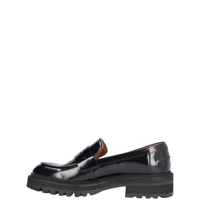 Billi Bi A1360 Loafers, Black Polido